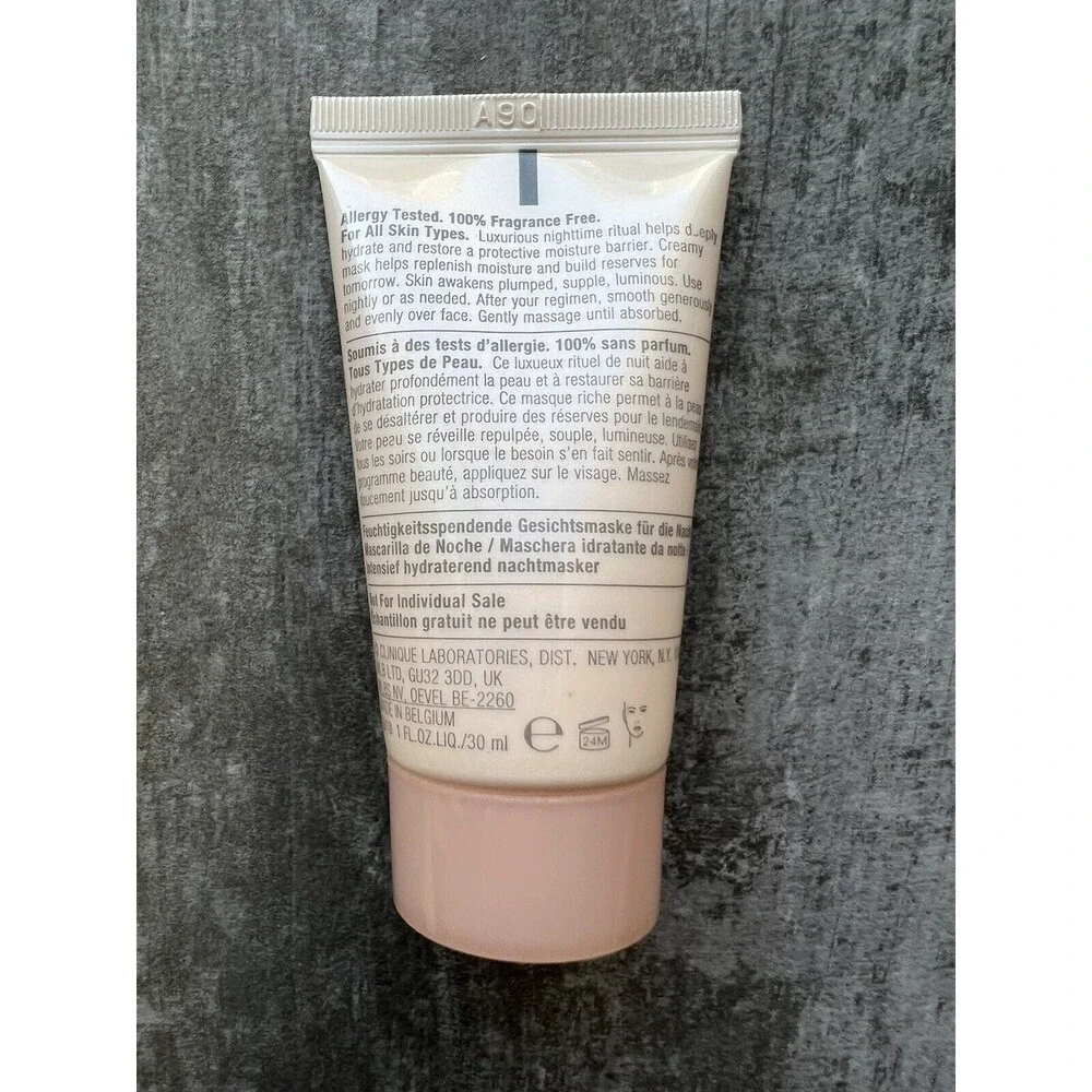 CLINIQUE Moisture Surge Overnight Mask Sample 1oz Hydrate Plump Smooth NEW